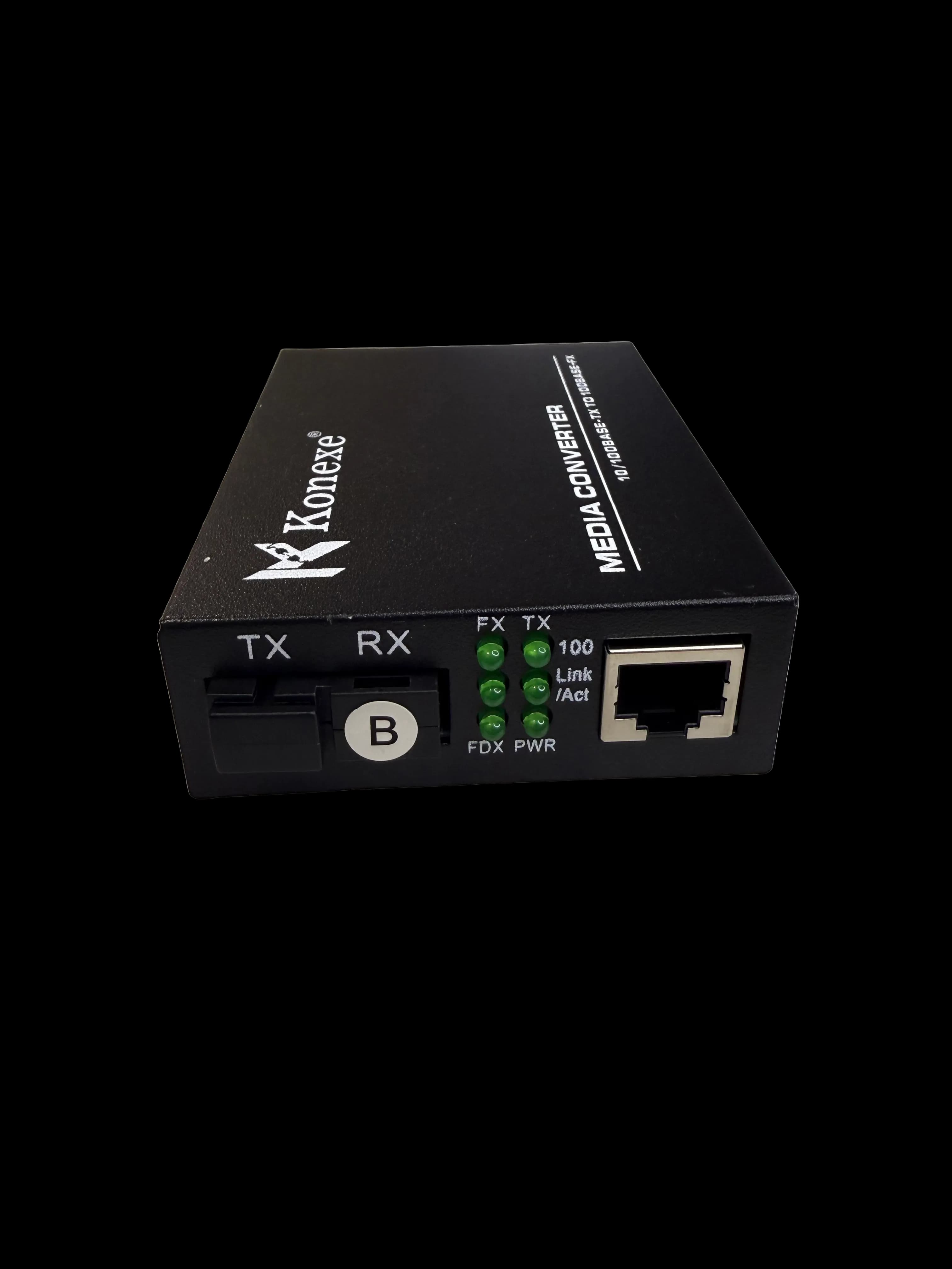 Konexe 100Base WDM Media Converter Single Fiber