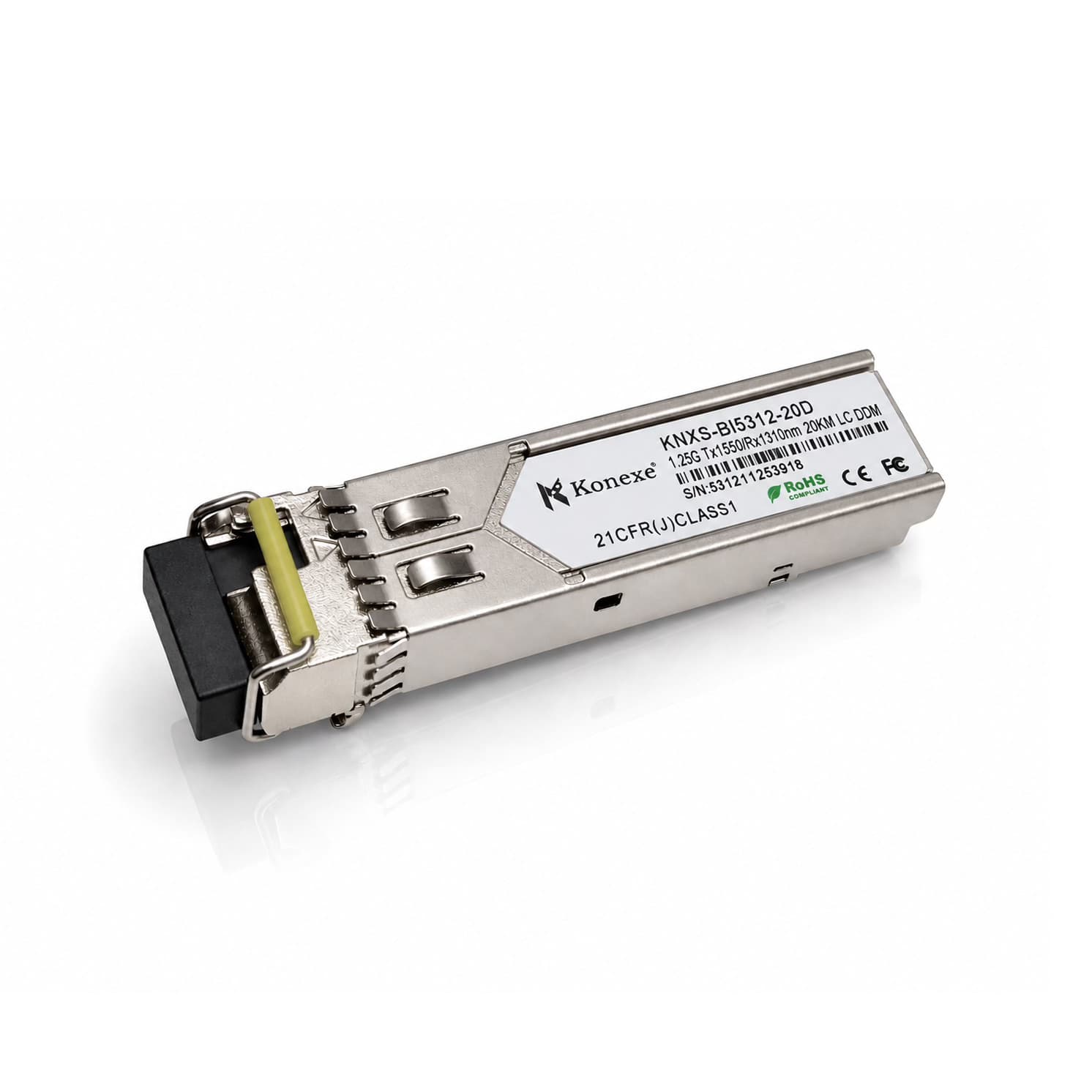 Konexe SFP 1G BiDi 1550/1310nm, 20km